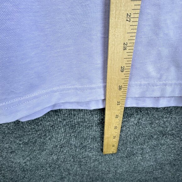 Peter‎ Millar Crown Crafted Polo Shirt Mens Extra Large Light Purple Performance - Picture 10 of 14